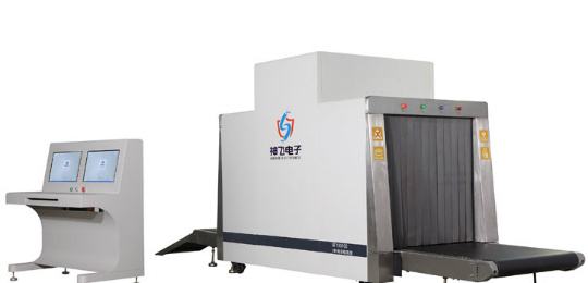 X光安檢機是通過什么來控制數據處理的?